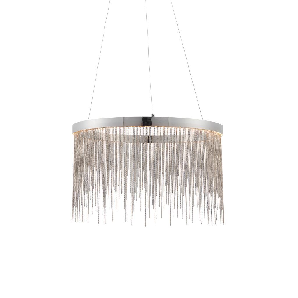 Gallery Direct Zelma Pendant Light Chrome | Shackletons