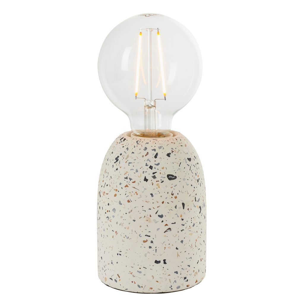 Gallery Direct Terrazzo Table Lamp White | Shackletons