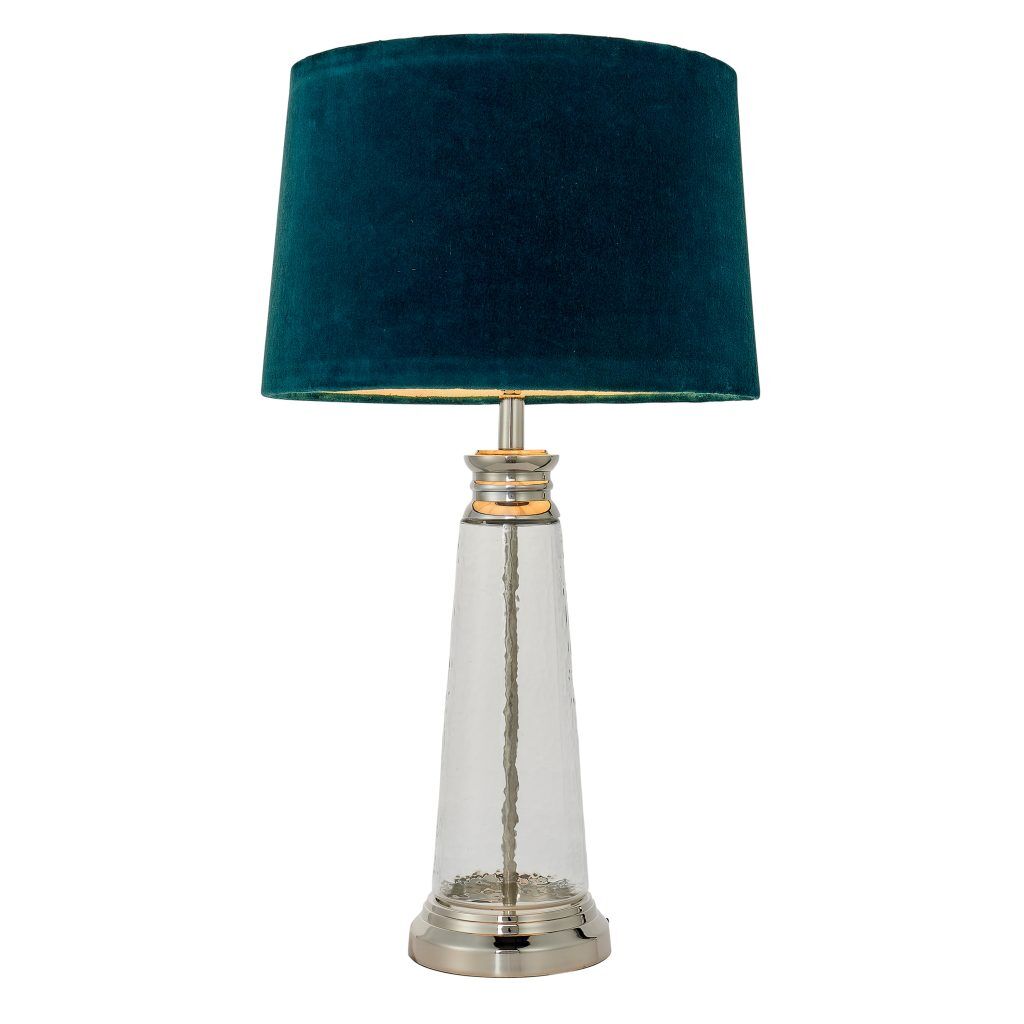 Gallery Direct Winslet Table Lamp Teal | Shackletons