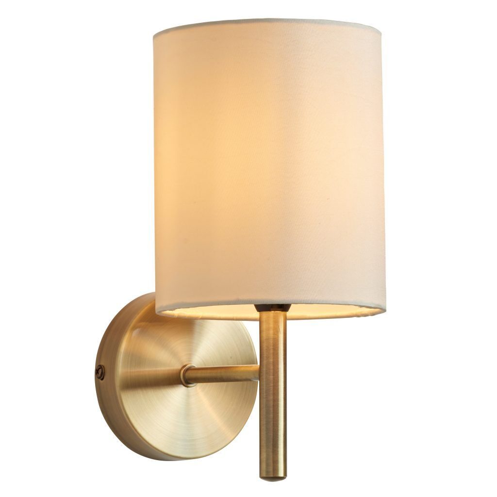 Gallery Direct Brio Wall Light Antique Brass | Shackletons