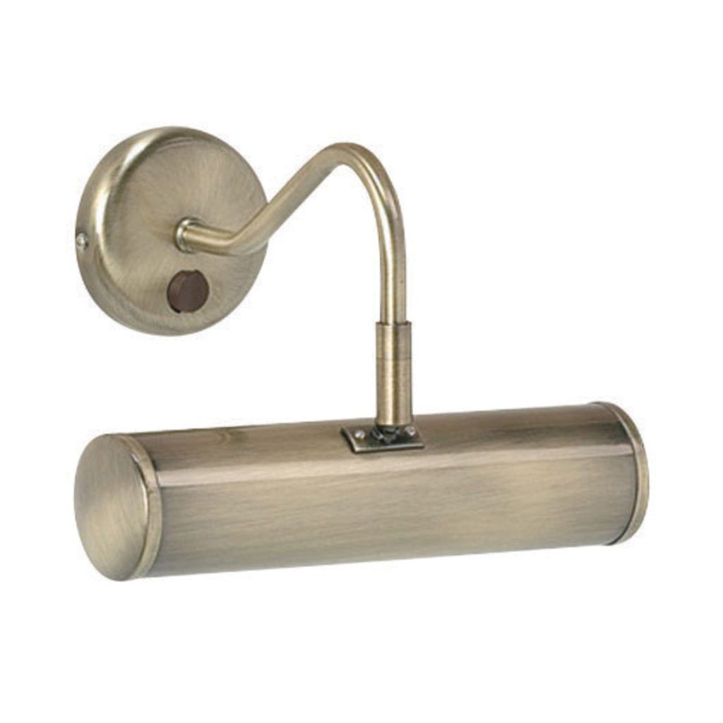 Gallery Direct Turner Wall Light Antique Brass | Shackletons