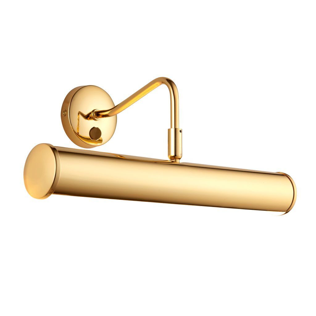 Gallery Direct Turner 2 Wall Light Brass | Shackletons