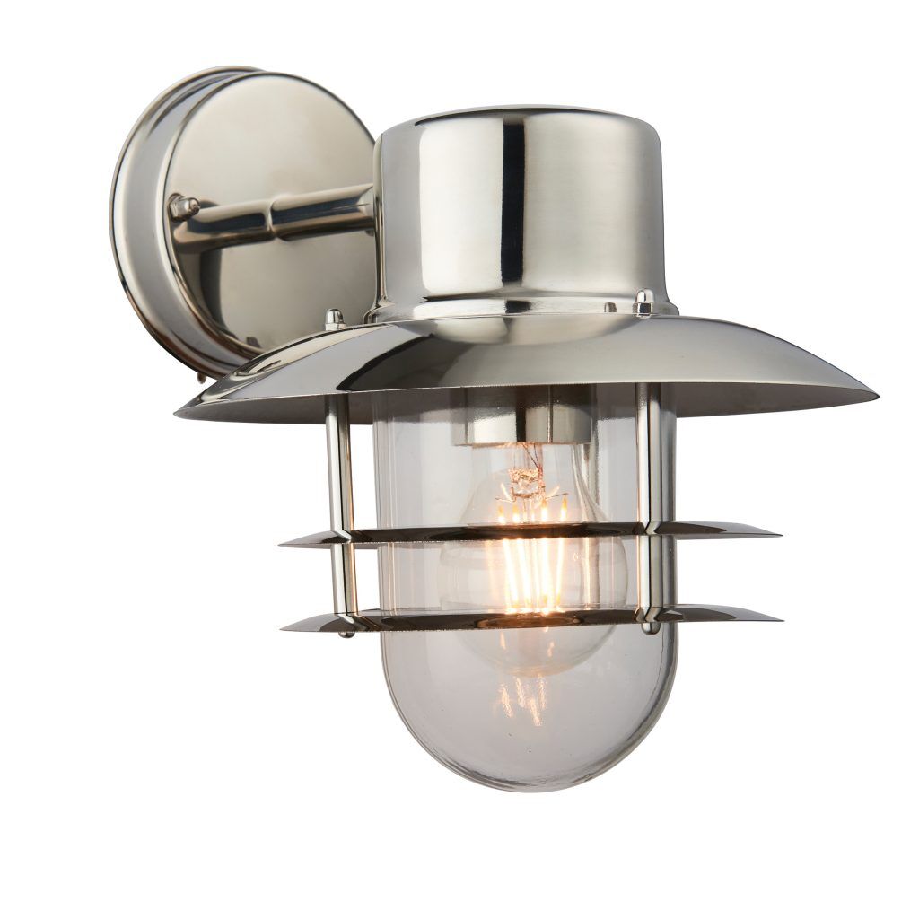 Gallery Direct Jenson Wall Light Steel | Shackletons