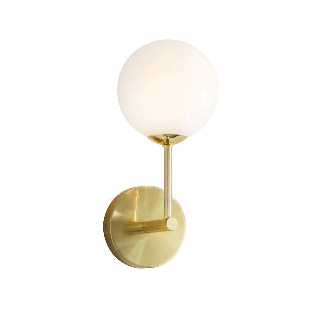 Gallery Direct Otto Wall Light Brushed Gold | Shackletons