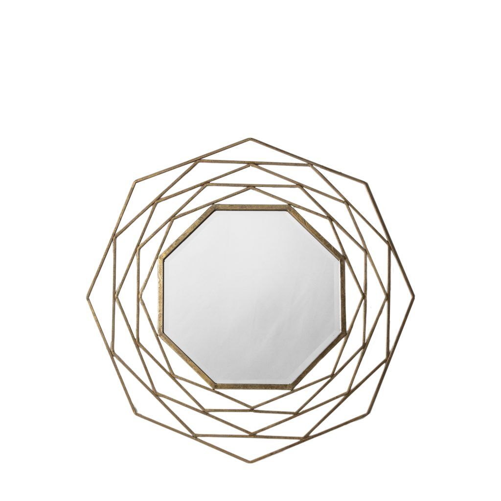 Gallery Direct Estella Mirror Gold | Shackletons