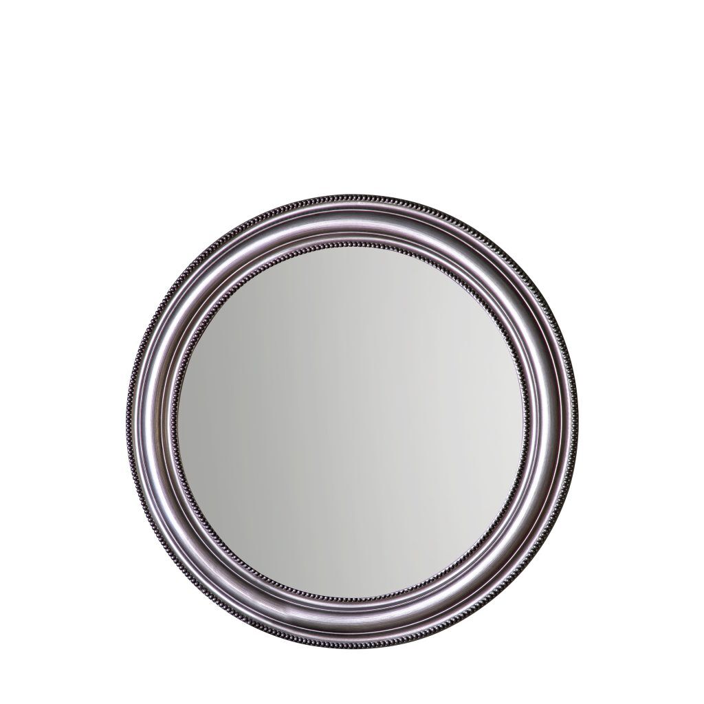 Gallery Direct Guston Round Mirror Pewter | Shackletons