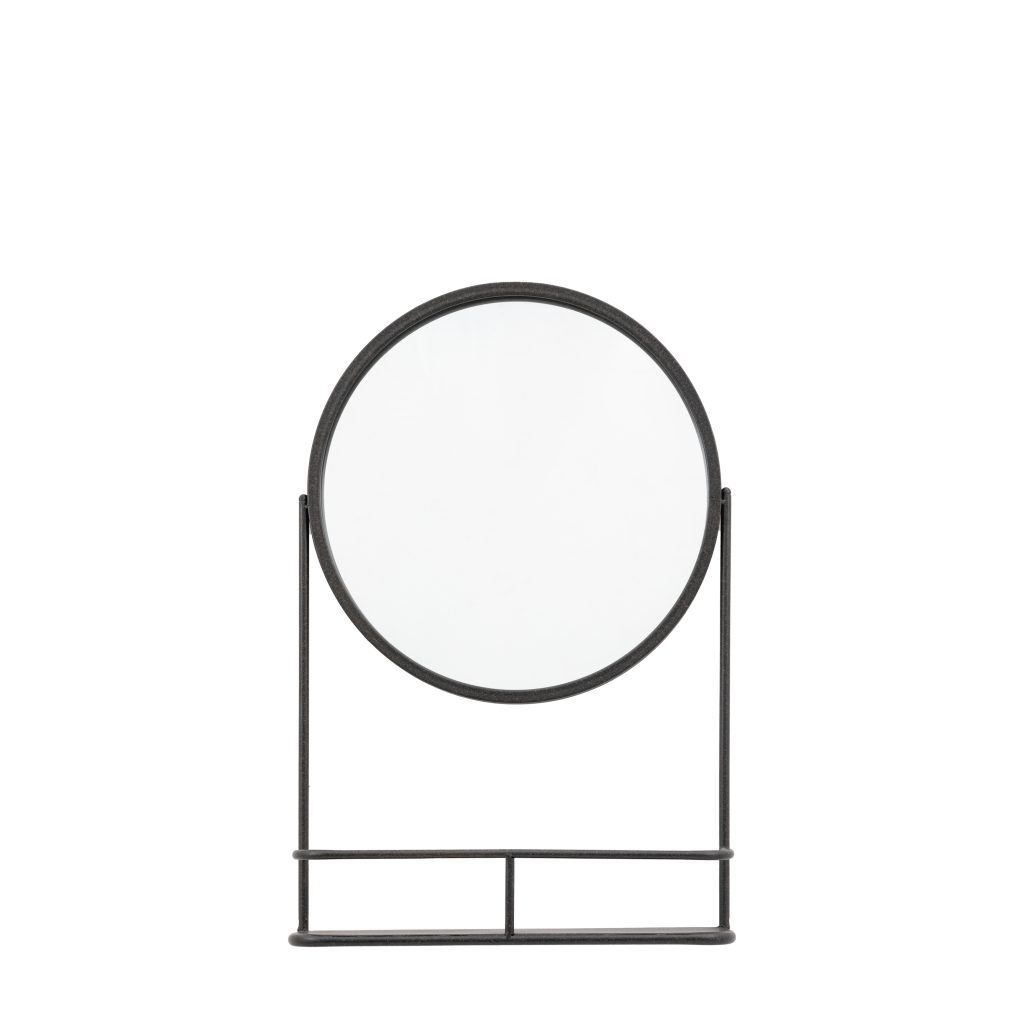 Gallery Direct Emerson Mirror Black | Shackletons