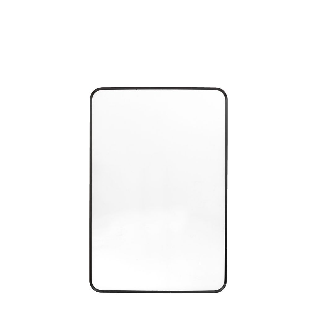 Gallery Direct Holworth Rectangle Mirror Black | Shackletons