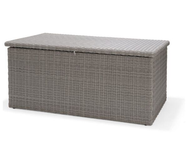 LifestyleGarden Bermuda Cushion Box with Box Liner in Grey | Shackletons