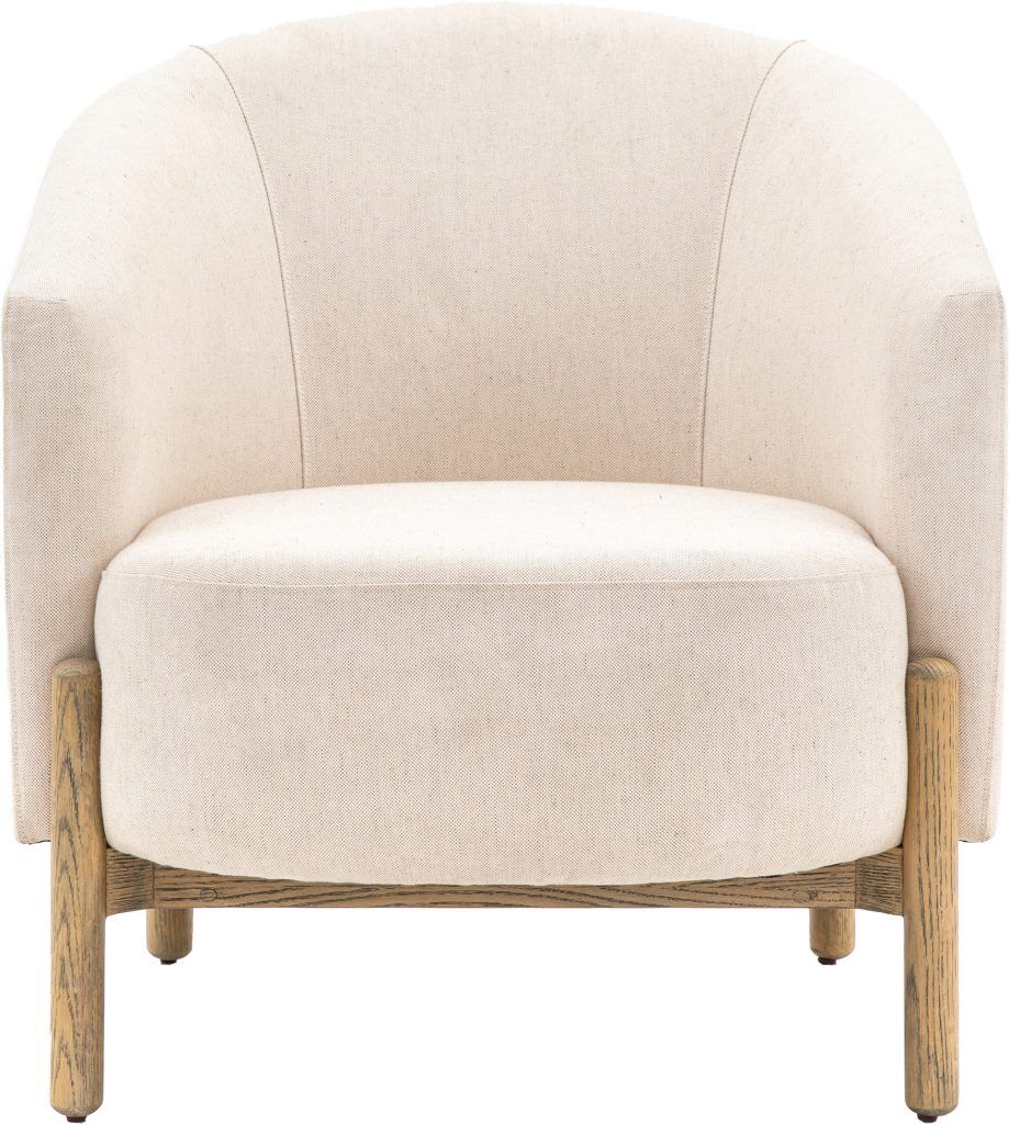 Gallery Direct Tindon Armchair Natural | Shackletons