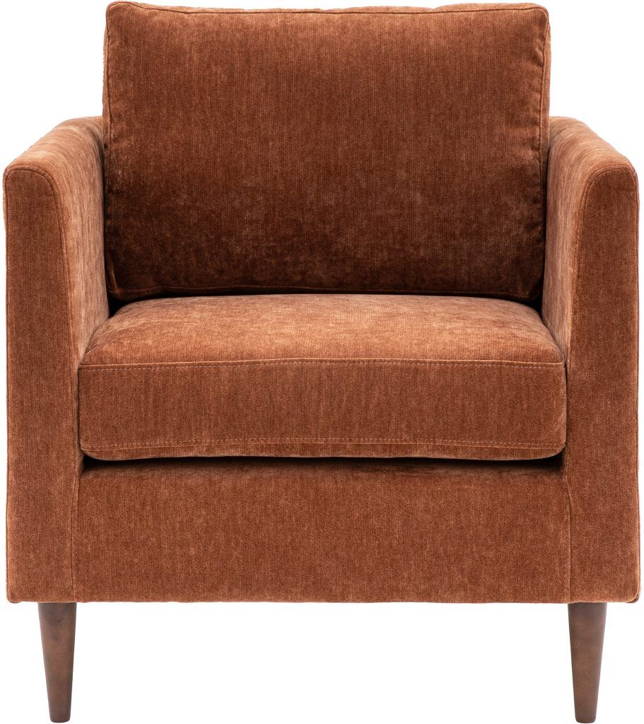 Gallery Direct Gateford Armchair Rust | Shackletons