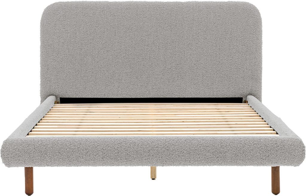 Gallery Direct Rabley 46 Bedstead Stone Grey | Shackletons