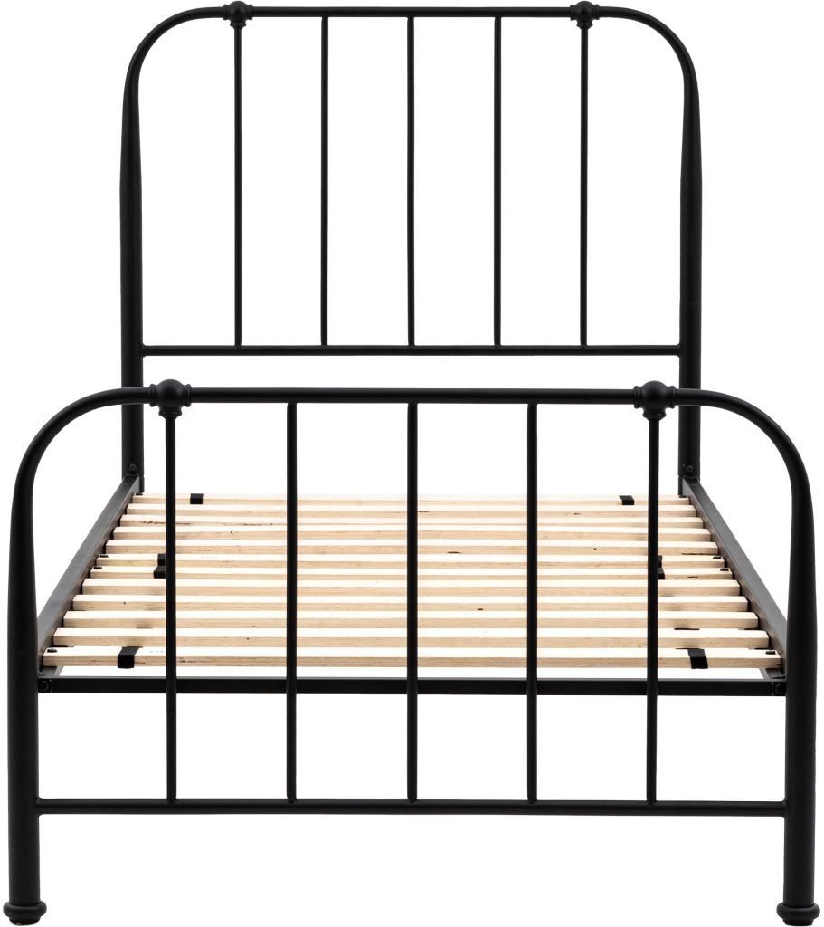 Gallery Direct Loughton 3 Bedstead Black | Shackletons