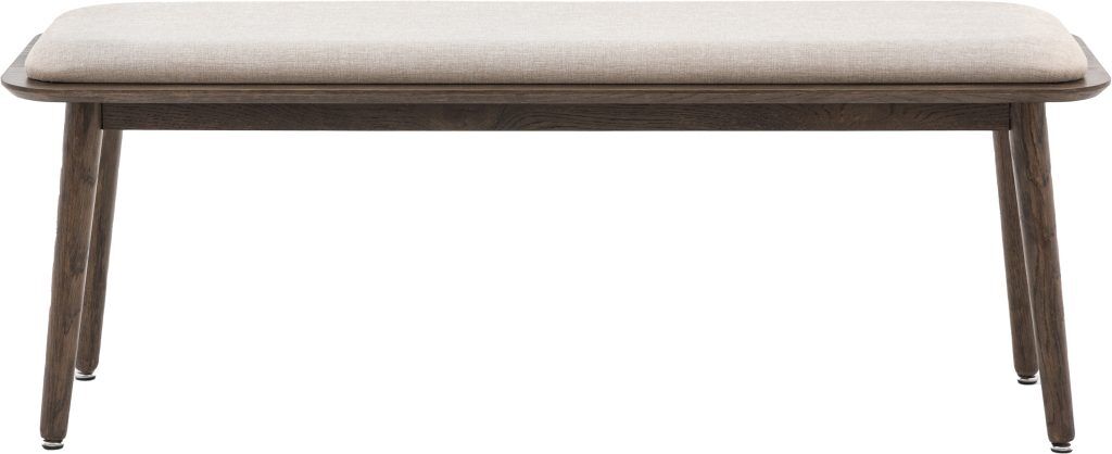 Gallery Direct Hatfield Bench Smoked | Shackletons