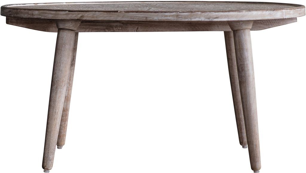 Gallery Direct Agra Coffee Table Natural White | Shackletons