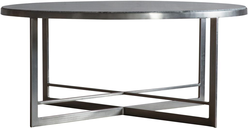 Gallery Direct Necton Coffee Table Silver | Shackletons