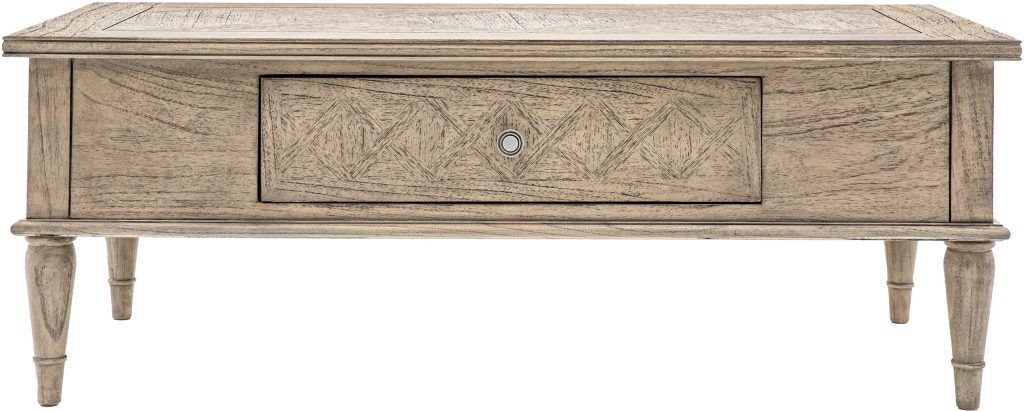 Gallery Direct Mustique Push Drawer Coffee Table | Shackletons