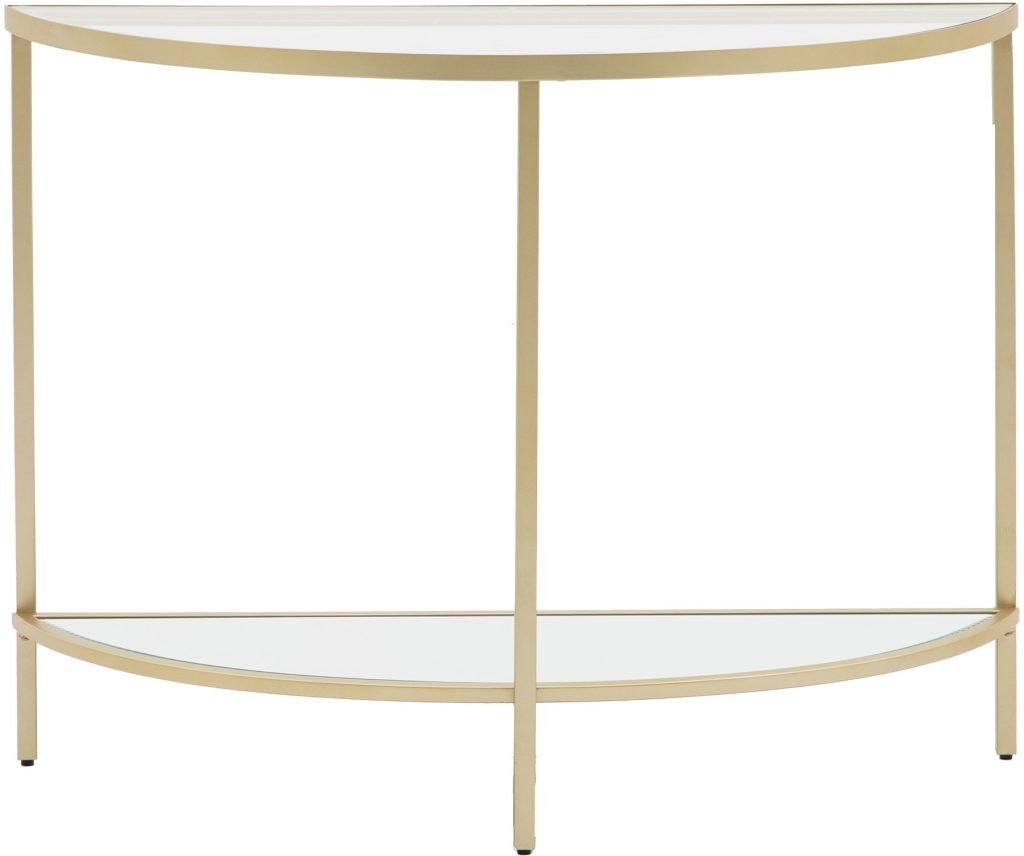 Gallery Direct Hudson Console Table Champagne | Shackletons