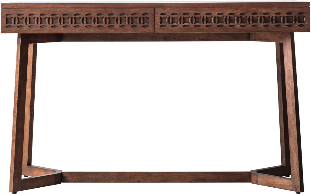 Gallery Direct Boho Retreat 2 Drawer Desk | Shackletons