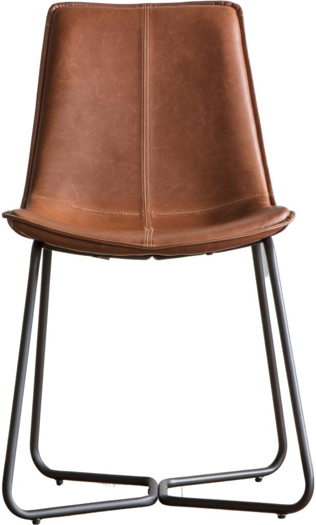 Gallery Direct Hawking Chair Brown Set of 2 | Shackletons