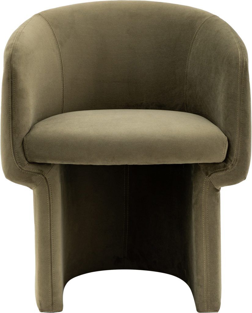 Gallery Direct Holm Dining Chair Moss Green | Shackletons