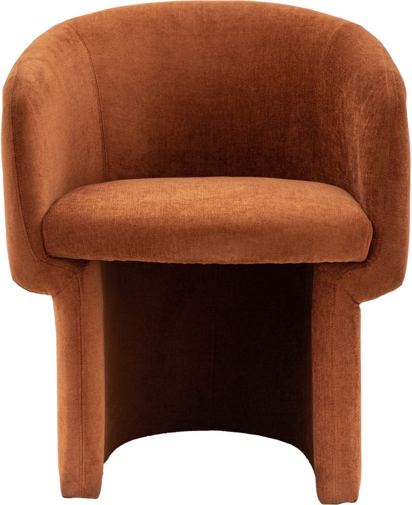 Gallery Direct Holm Dining Chair Rust | Shackletons