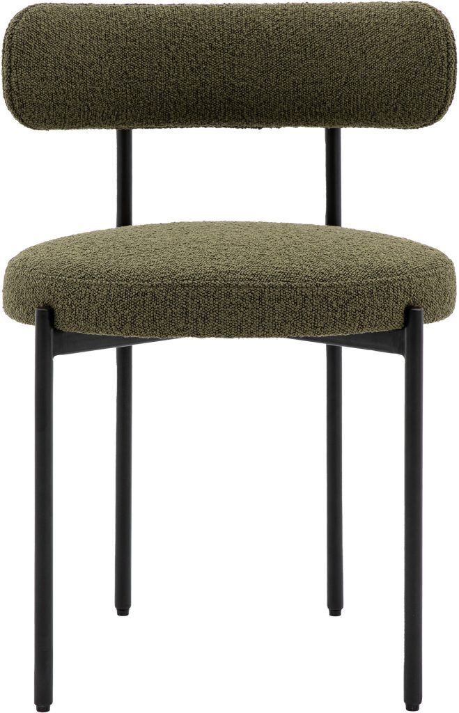 Gallery Direct Aveley Dining Chair Green Set of 2 | Shackletons