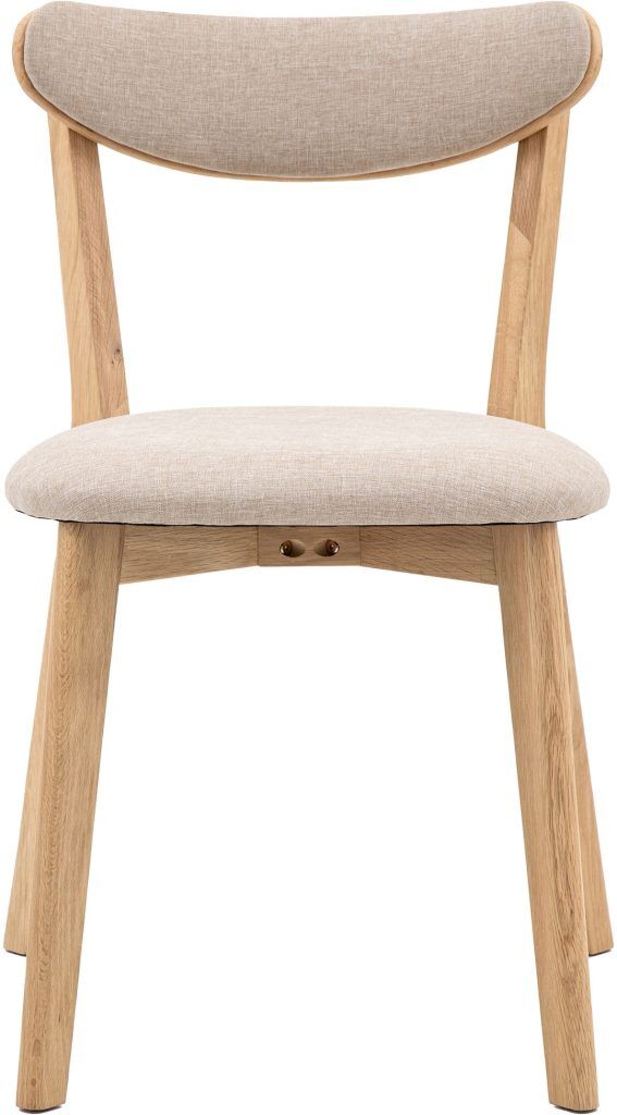 Gallery Direct Hatfield Dining Chair Natural Set of 2 | Shackletons