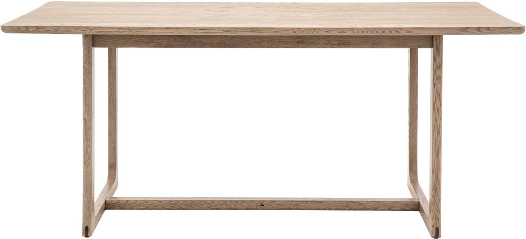 Gallery Direct Craft Dining Table Smoked | Shackletons