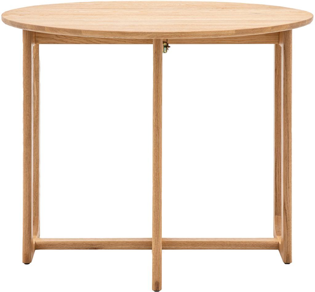 Gallery Direct Craft Folding Dining Table Natural | Shackletons