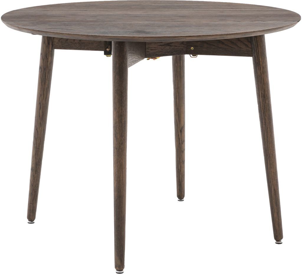 Gallery Direct Hatfield Folding Dining Table Smoked | Shackletons