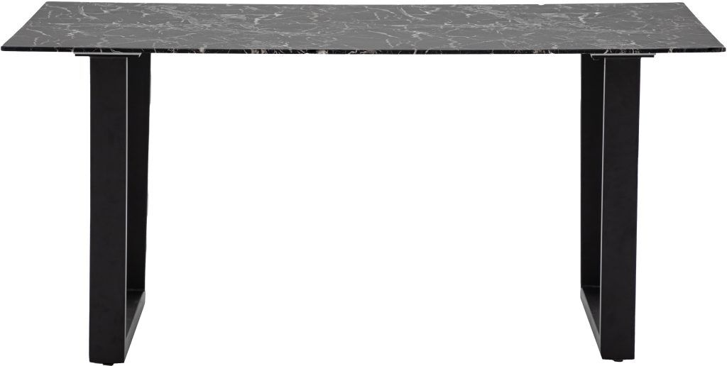 Gallery Direct Davidson Dining Table Black Effect | Shackletons