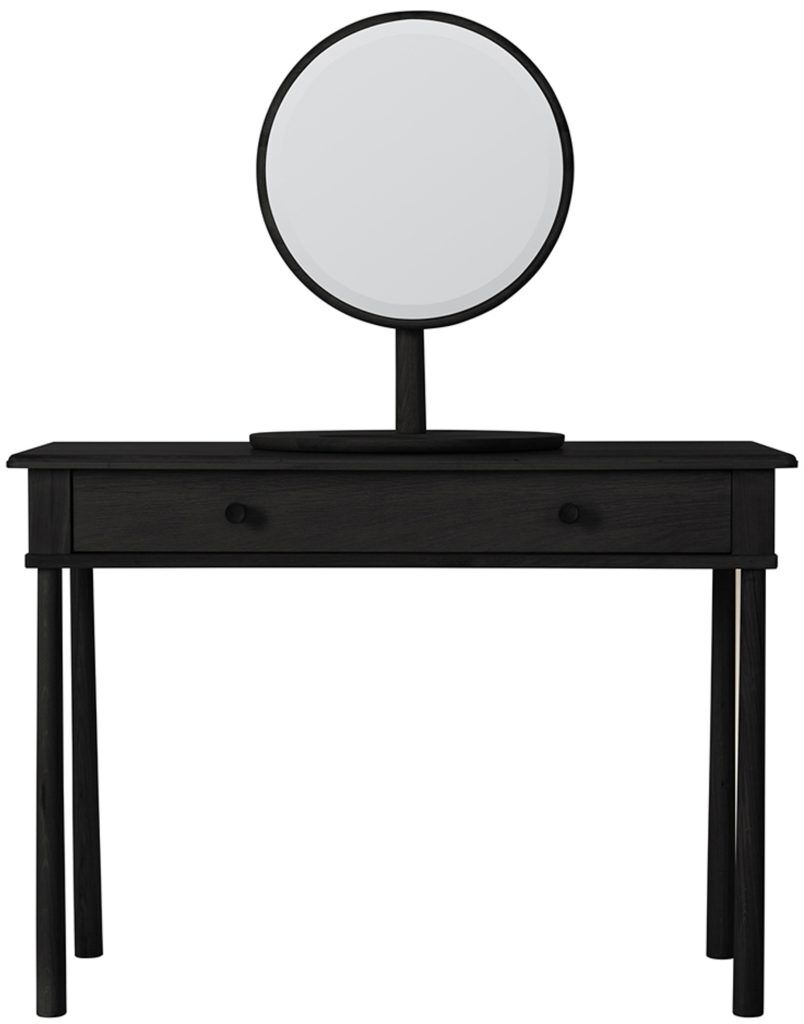 Gallery Direct Wycombe Dressing Table w Drawerr Black | Shackletons
