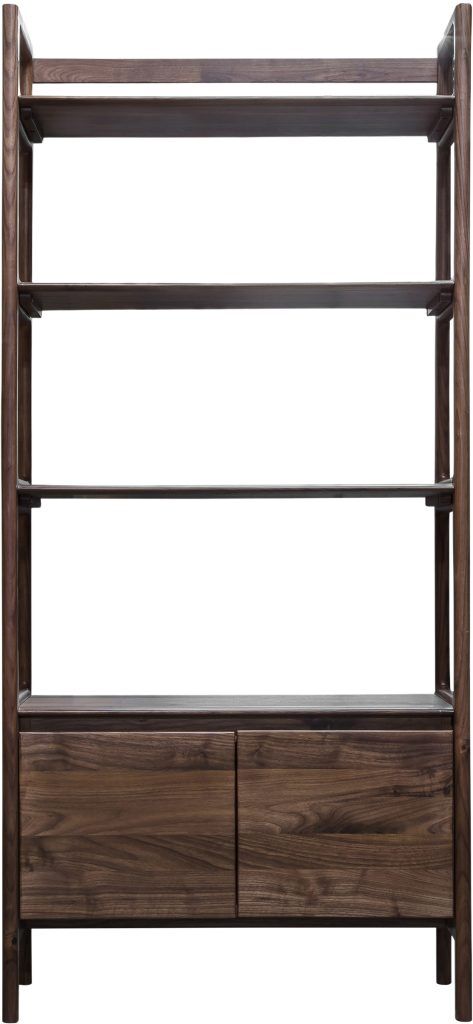 Gallery Direct Madrid Open Display Walnut | Shackletons