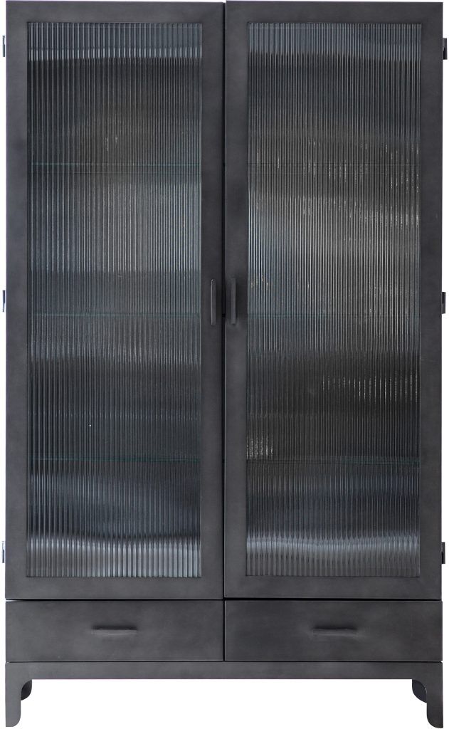 Gallery Direct Rye 2 Door 2 Drawer Display Unit | Shackletons