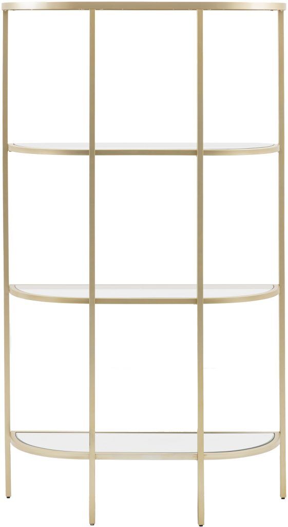 Gallery Direct Hudson Display Unit Champagne | Shackletons