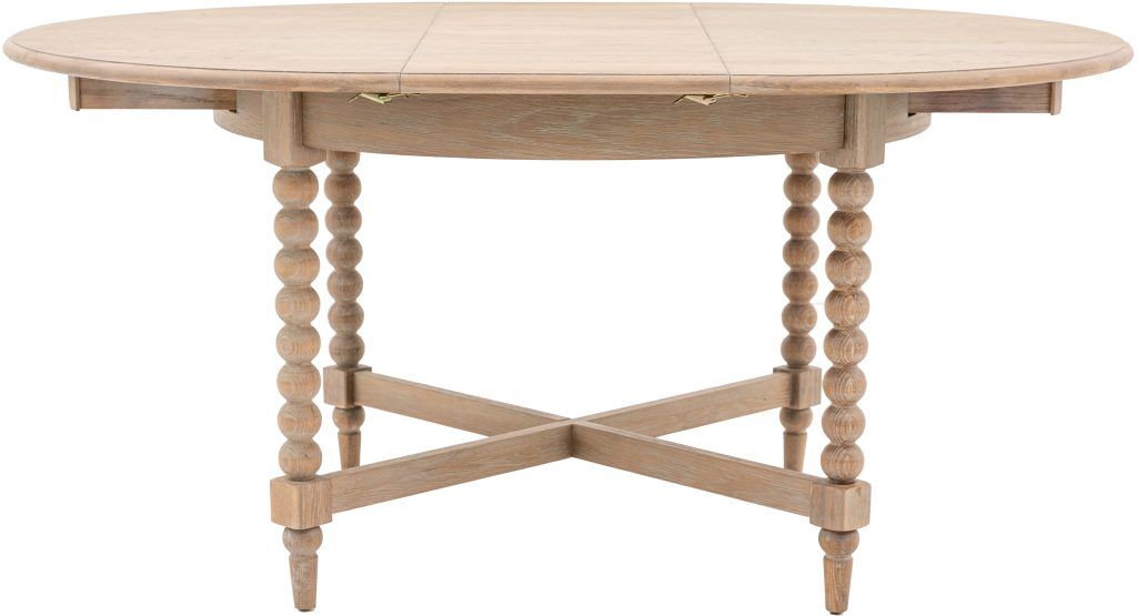 Gallery Direct Artisan Round Extending Dining Table | Shackletons