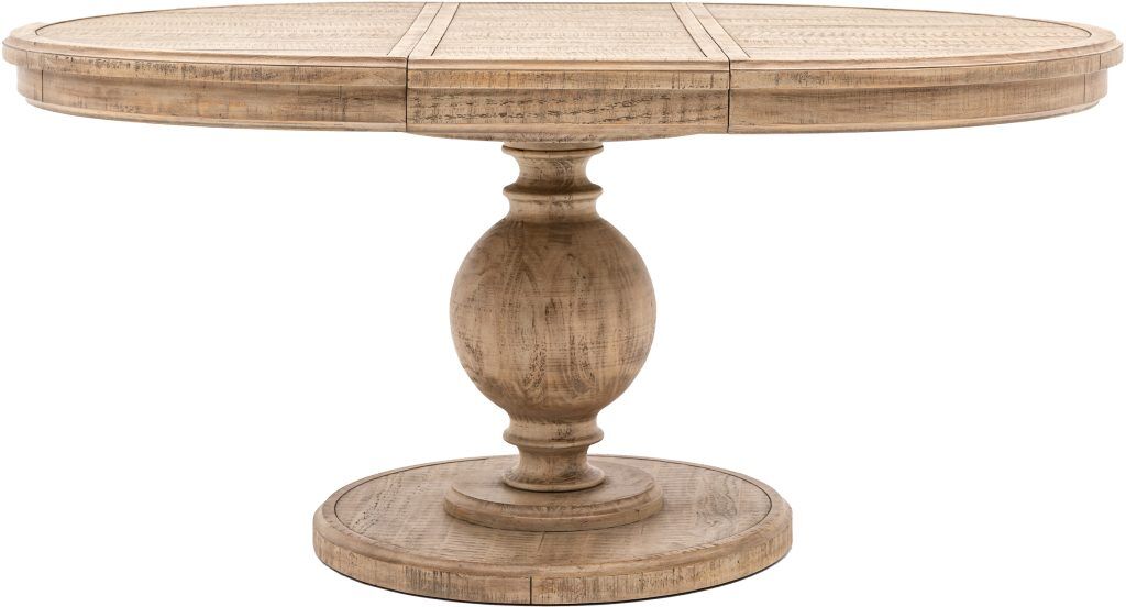Gallery Direct Vancouver Round Extending Dining Table | Shackletons