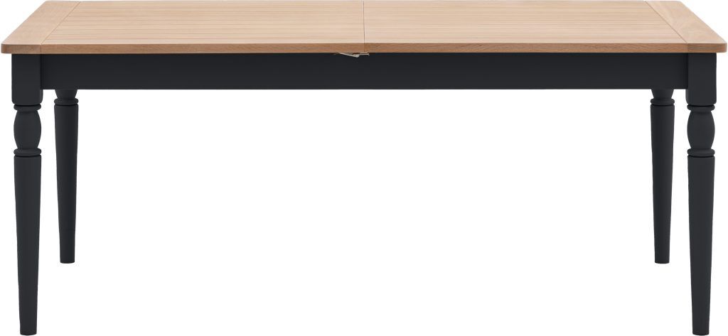 Gallery Direct Eton Extending Dining Table Meteor | Shackletons