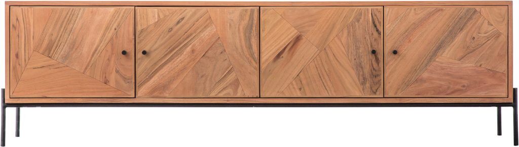 Gallery Direct Oklahoma 4 Door Media Unit | Shackletons