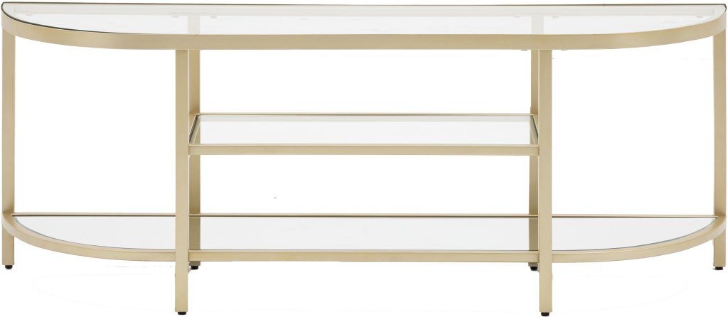 Gallery Direct Hudson Media Unit Champagne | Shackletons