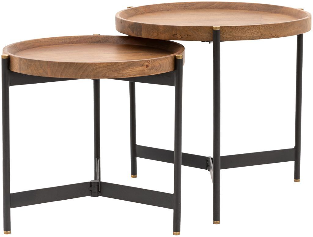 Gallery Direct Dakota Nest Of 2 Tables | Shackletons