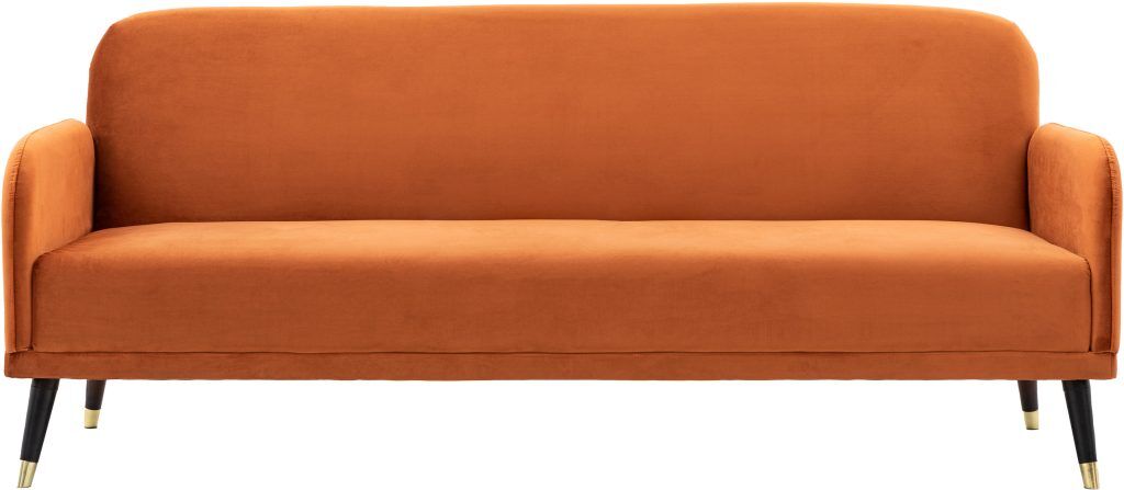 Gallery Direct Holt Sofa Bed Rust | Shackletons
