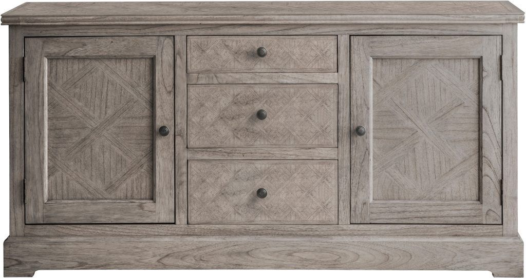 Gallery Direct Mustique 2 Door 3 Drawer Sideboard | Shackletons