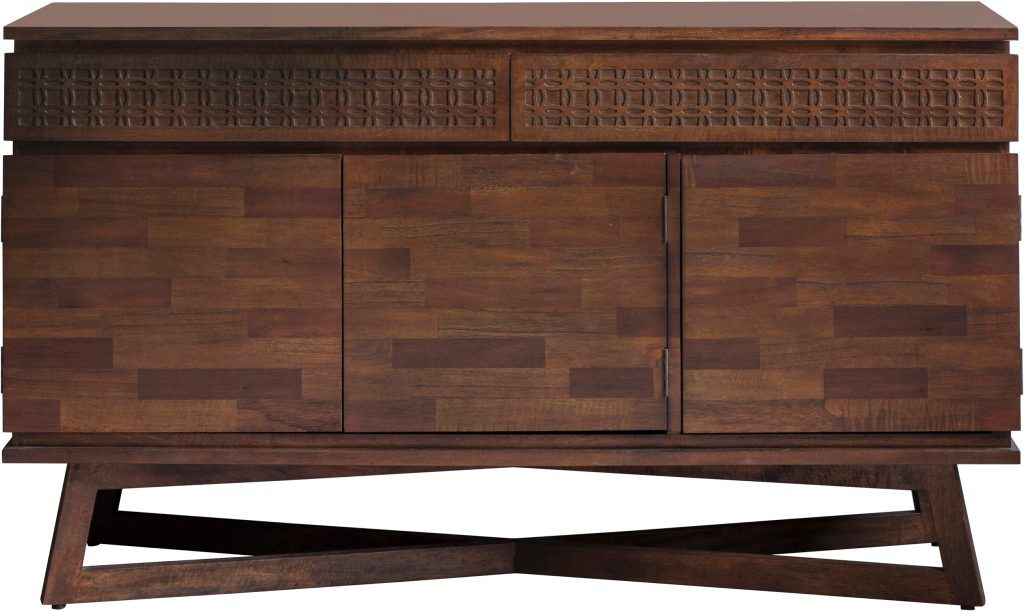 Gallery Direct Boho Retreat 3 Drawer Sideboard | Shackletons