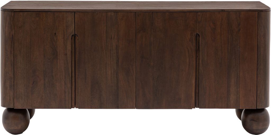 Gallery Direct Sculpt 4 Door Sideboard | Shackletons
