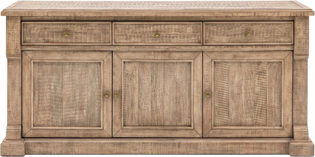 Gallery Direct Vancouver 3 Door 3 Drawer Sideboard | Shackletons