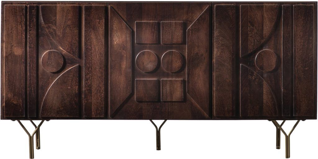 Gallery Direct Stonecroft 3 Door Sideboard | Shackletons