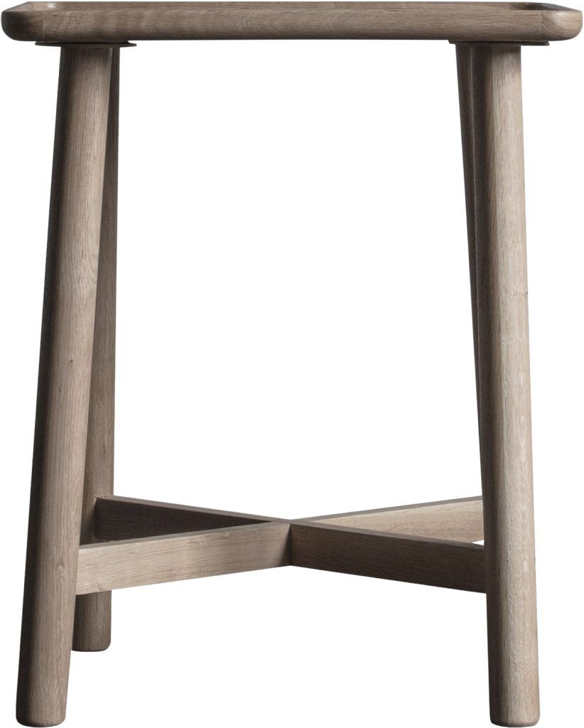 Gallery Direct Kingham Side Table Grey | Shackletons