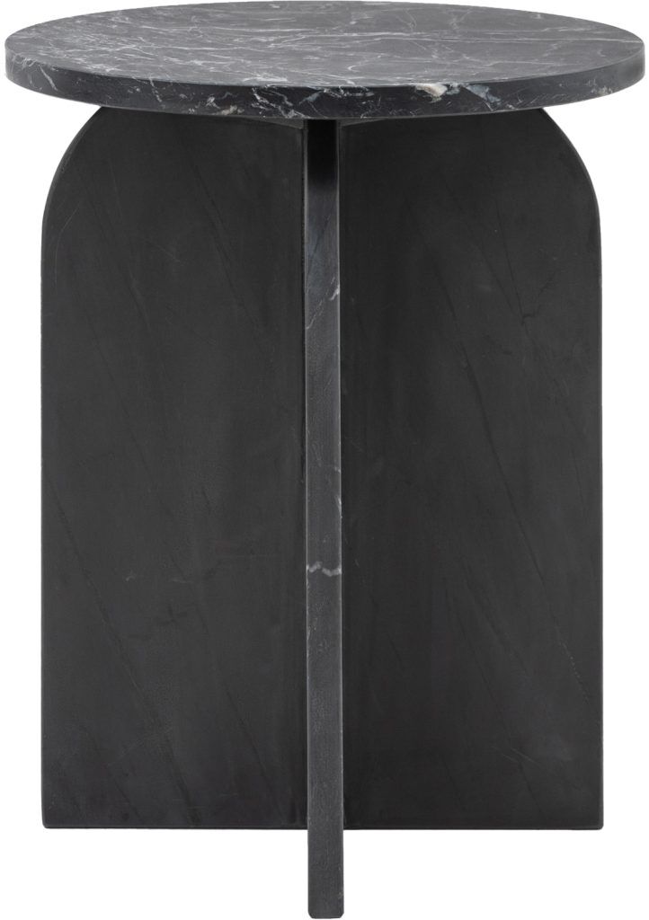 Gallery Direct Amalfi Side Table Black | Shackletons